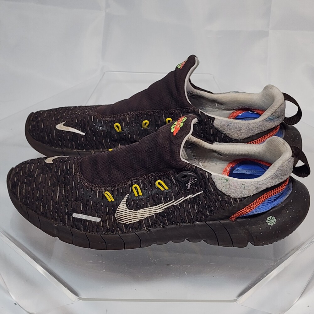 Nike Men 12.5 Free RN 5.0 Next Nature Velvet Brown Medium Blue DV1459-200 Sneake